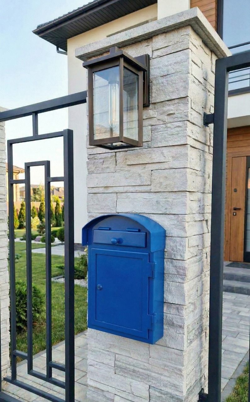 Декоративно оформленная бочка для дачного участка