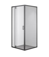 Душевой уголок DUERO, квадратный, черный DR-90CS-SW-GB Душевой уголок DUERO, квадратный, черный DR-90CS-SW-GB