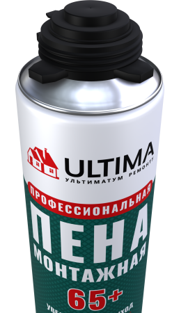 ULTIMA PRO 65+, Зимняя профессиональная монтажная пена, 820 мл ULTIMA PRO 65+, Зимняя профессиональная монтажная пена, 820 мл