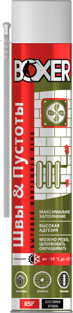 BOXER Бытовая всесезонная монтажная пена, 600 мл