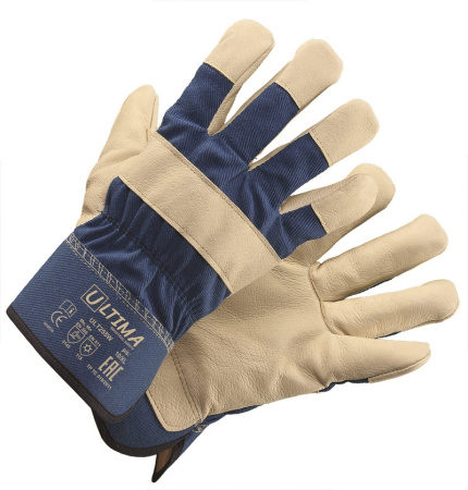 Перчатки комбинированные кожаные утепленные ULTIMA, ULT255W