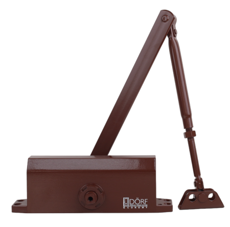 Дверной доводчик DORF Economy L-8224, коричневый