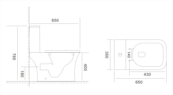 Унитаз-компакт PORTO NEW PRN31126DP